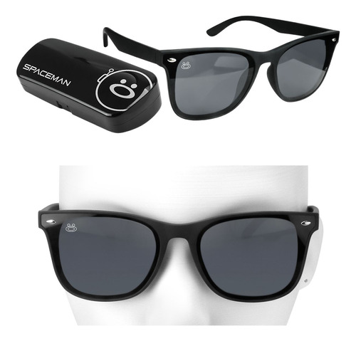 Oculos Masculino Verão Praia Emborrachado Proteção Uv + Case