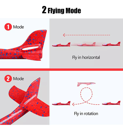 Planeador Avión Led Flexible Lanzamiento Jet Airbus Plumavit