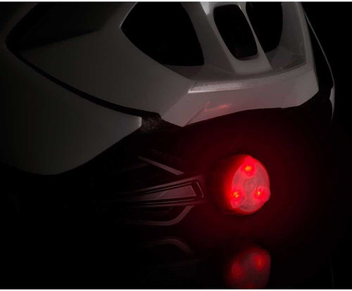 Imagen 4 de 9 de Luz Trasera Para Casco Met Con Sistema T-safe. Carbonobikes