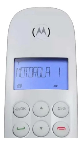 Telefone Sem Fio Digital Motorola Moto 700w Branco