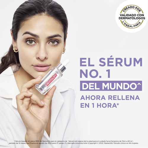 L'oréal Paris Ácido Hialurónico Sérum Crema Dia Noche Y Ojos
