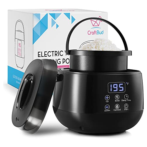 Craftbud Derretidor Eléctrico De Cera Para Hacer Velas, Olla