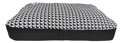 Cama Para Perros Bold Dog Mattress Neo Black Houndtooth