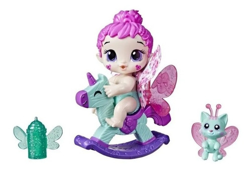 Boneca Baby Alive Glo Pixies Mini Berry Bug Hasbro