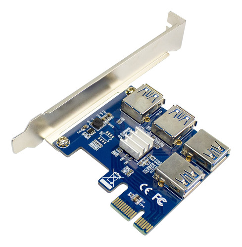 Lxun Ultimo Adaptador Pci-e 4 1 1x Express Usb3.0 Rabbet Eth