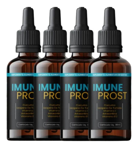 Kit 2 Imune Prost 30ml - Nova Formula Premium Prostática Laranja