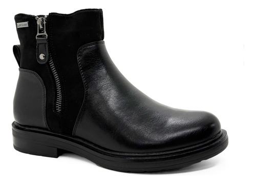 Bota Mujer Lady Stork Caña Baja Botineta Liviana Invierno