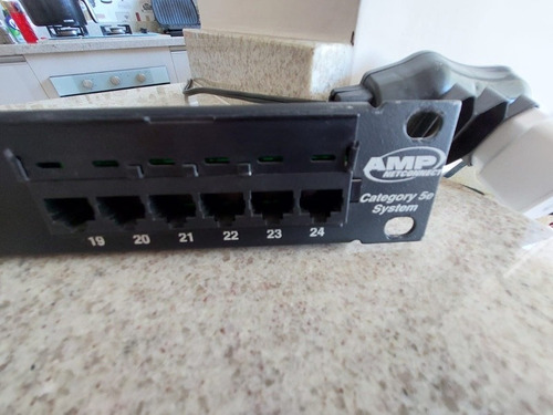 Pach Panel Amp Cat 5e 24 Portas