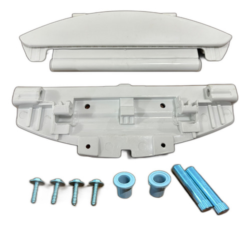 Kit Compatível Dobradiça Base Completa Da Tampa Bwg11 Bwg12