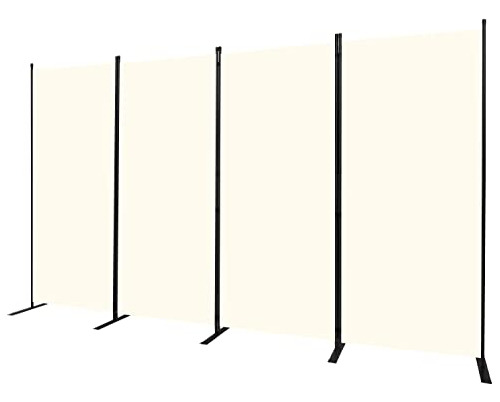 Biombo Separador Biombo Mampara De 4 Paneles Divisor De Pare