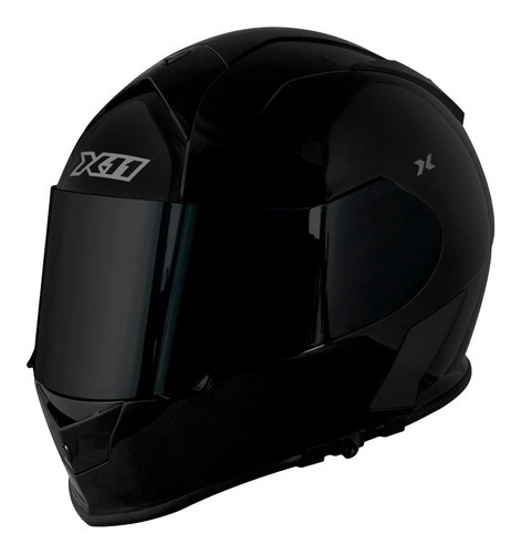 Capacete X11 Revo Pro All Black Preto Fosco + Viseira Extra 56