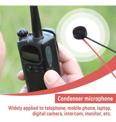 10 Unidades De Microfone Condensador De Eletreto De 4 Mm X 2