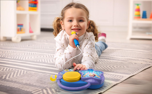 Micrófono De Karaoke Ekids Ms Rachel Con Boombox Para Niños