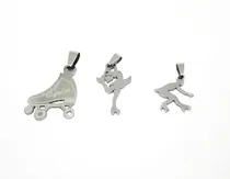 Comprar Lote 25 Dijes Acero Quirurgico Deportes Actividad Artistica Baile Hobbies Profesiones - Modelos A Eleccion - Envios