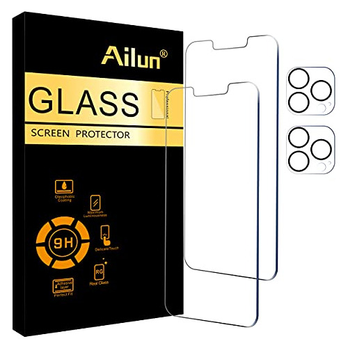 Protector De Pantalla Para iPhone 13 Pro 2pzs Transparente
