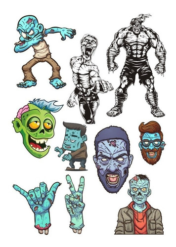 Vectores Halloween Dia De Muertos 100 Pesos Por Plantilla V5