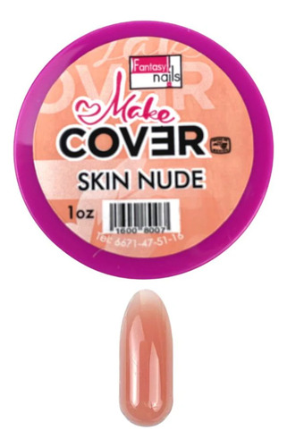 Polvo Make Up Fantasy Nails Cover 1 Oz Color A Color Skin Nude