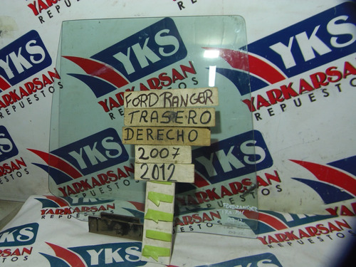 Vidrio Trasero Derecho Ford Ranger 2007-2012