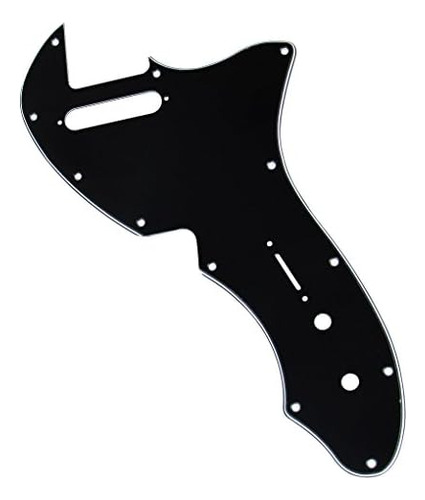 Ikn 3ply Black Tele Thinline Pickguard Guitar Pick Guard Pla