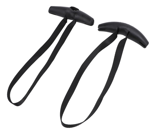 Accesorio Desplegable Negro Negro, 2 Unidades, Asas De Tracc