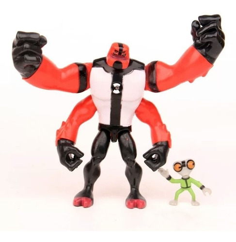 Boneco Ben 10 Kit 9 Bonecos Ben 10 Com Luz De Led 13 Cm