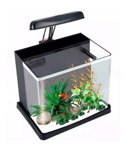 Mini Aquario Boyu Modelo Me-300 Led 16l Preto