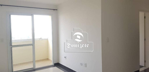 Apartamento Com 2 Dormitórios Para Alugar, 57 M² Por R$ 1.600,00/mês - Vila Assunção - Santo André/sp - Ap16436