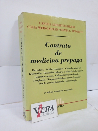 Contrato De Medicina Prepaga - Ghersi / Weingarten