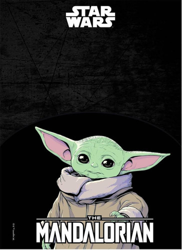 Jandaia Star Wars Universitario Caderno Espiral Universitario Capa Dura 160 Folhas Listradas 10 Assuntos Kit X 2 27.5cm X 23.1cm Star Wars Baby Yoda Keep E 50 Years Cor Única