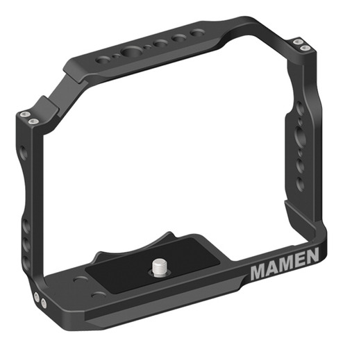 Gaiola Cage Mamen Eos-r10 Para Câmera Canon R10 Mirrorless Cor Preto