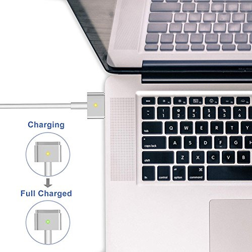 Cargador Universal Para Mac Pro De Punta En T Color Blanco