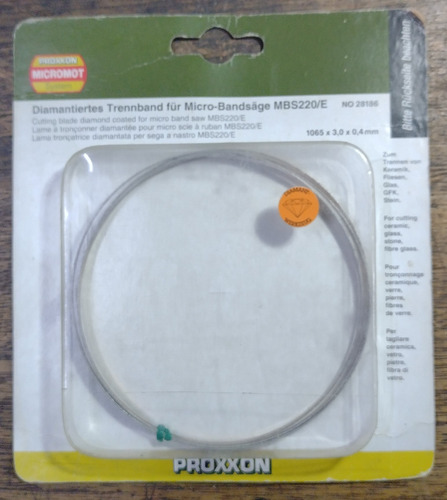 Repuesto Sierra Sin Fin Diamantada Proxxon 28186