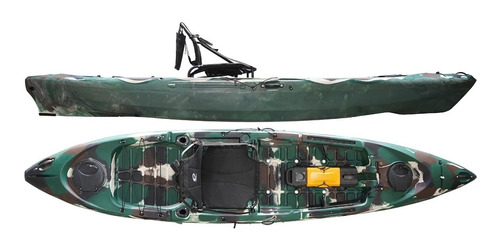 Kayak Hidro2eko Caiman 125 Camuflado Verde - Kayaks Feelfree