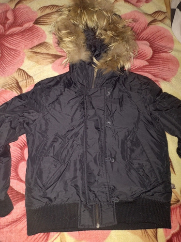 Campera Talle 10/12 Impermeable Pluma 