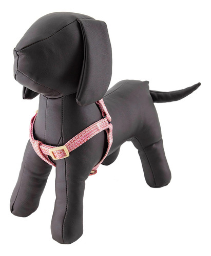 Pechera Arnes De Seguridad Para Perros Resistente Mr Wuff Rosa S