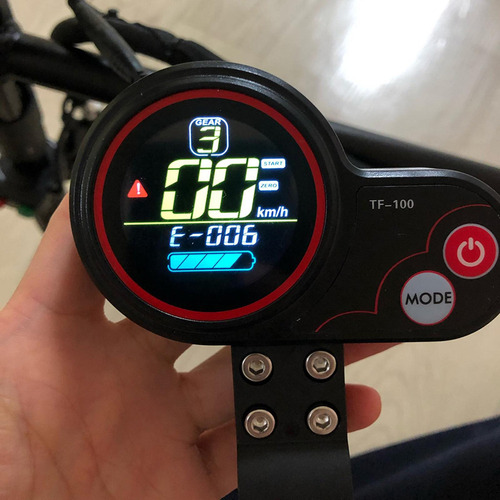 Jj Acelerador De Pantalla Led Para Scooter Eléctrico,