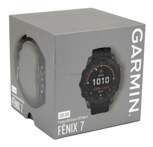 Imagem 6 de 7 de Smartwatch Gps Garmin Fênix 7 Solar Cinza 47mm Touch Hrm Oxi