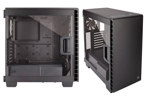 Gabinete Gamer Corsair Carbide 400c Black Ventana