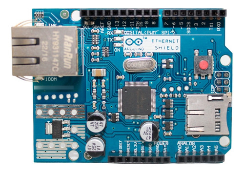 Shield Ethernet W5100 R3 Pxnl2-010 Red Lan Lector Micro Sd
