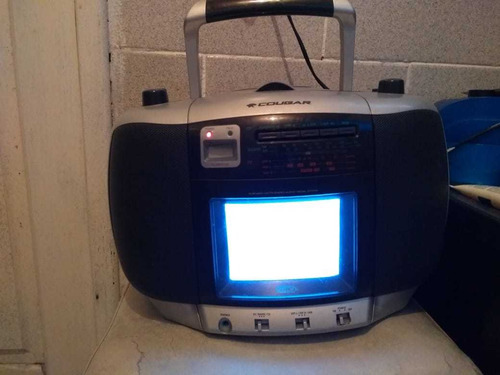Rádio Portátil Cougar Com Cd E Tv