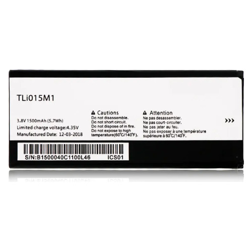 Pila Bateria Litio Tlo015m1 Para Alcatel Pixi 4 4034 4034a