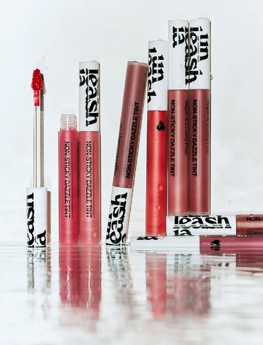 Unleashia Non Sticky Dazzle Tint Labial Coreano 10 Pink Muhly