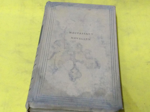 Mercurio Peruano: Libro Novelas Guy De Maupassant 1936 L14