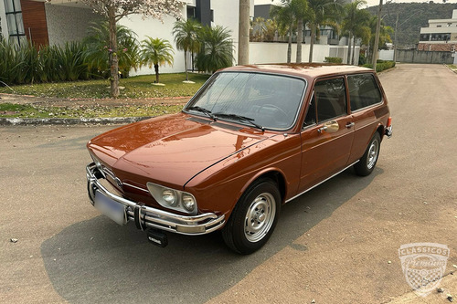 Vw Brasilia 75/75 Apta Placa Preta
