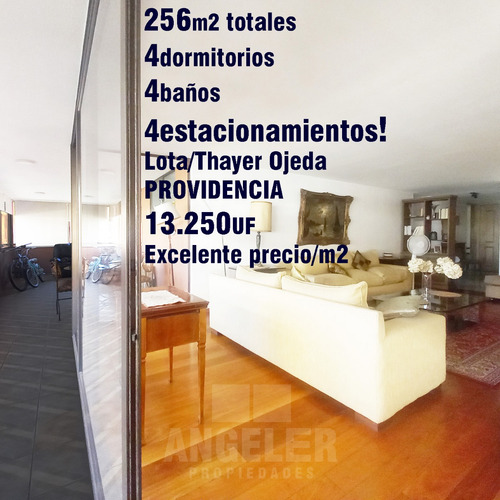 Muy Amplio Departamento En Lo Mejor De Providencia