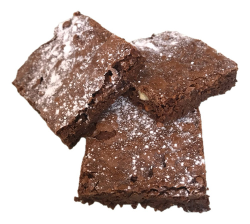 Brownies Con Nuez Y Doble Chocolate