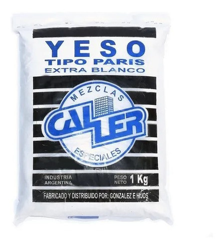 Yeso Tipo Paris Caller 1 Kg 