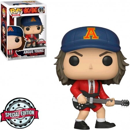 Funko Pop Angus Young Red Jacket Ac/dc 91