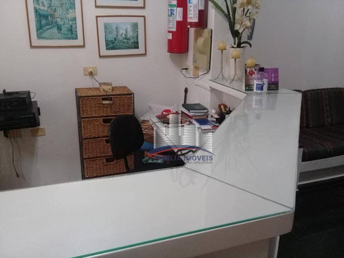 Imagem 5 de 30 de Conjunto Comercial Para Alugar, 40 M² Por R$ 3.500/mês - Gonzaga - Santos/sp - Cj0107