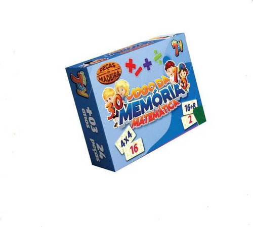 Jogo Da Memória Matemática - Paper Toy